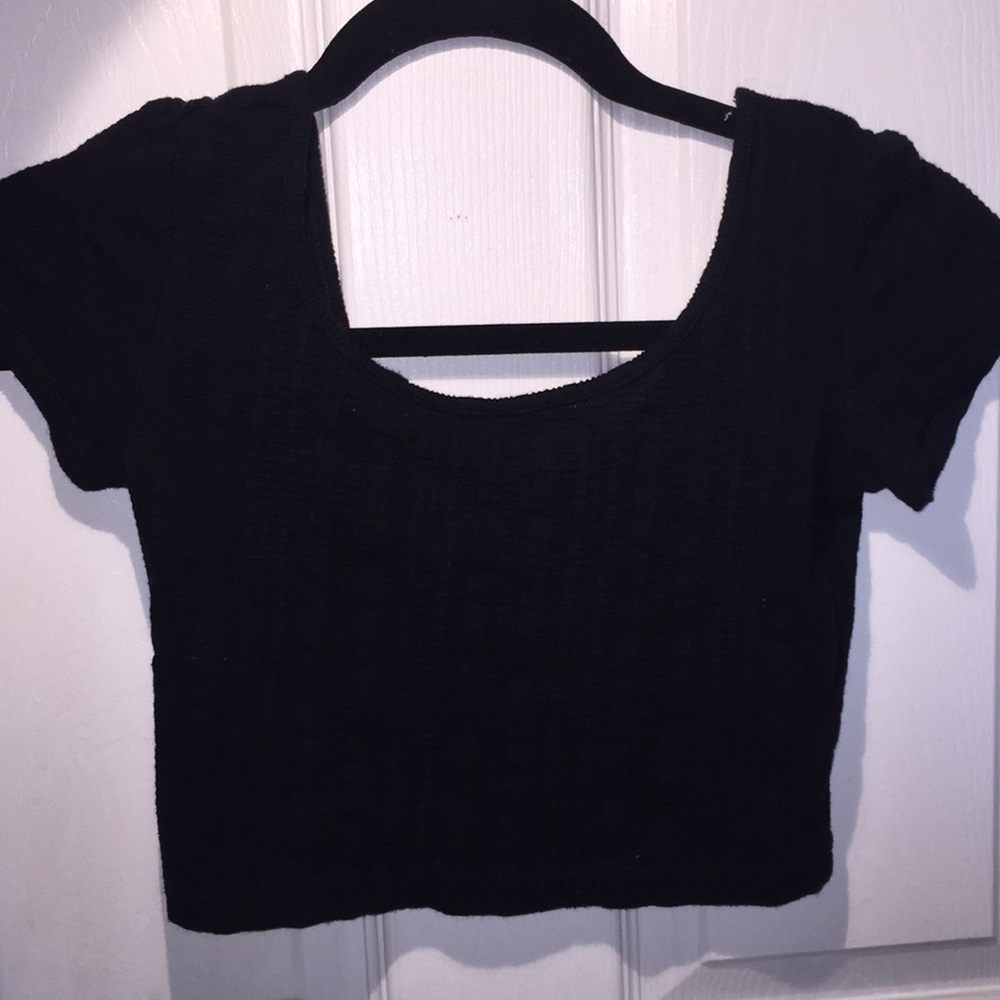 Off the shoulder crop top